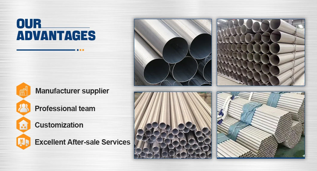 Wholseales Seamless Tube Stainless Steel Pipe for Building Material