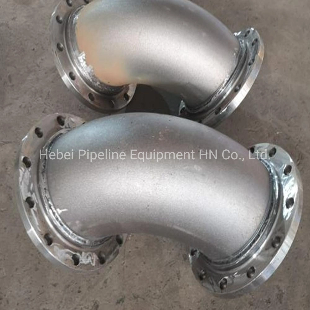Custom Flanged Fittings Elbow Reducers Fabricated Carbon Steel Pipe Spools