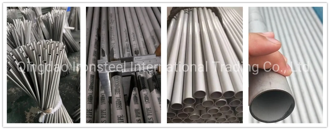ASTM A312/A213 TP304/304L/316/316L Stainless Steel Seamless Tube Stainless Steel Pipe Ss Pipe