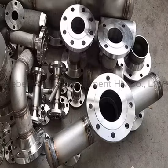 Stainless Steel Pipe Spool Fabrication Service Elbow Welded with Flange